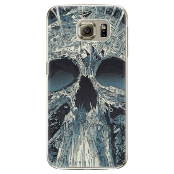 Plastové pouzdro iSaprio - Abstract Skull - Samsung Galaxy S6