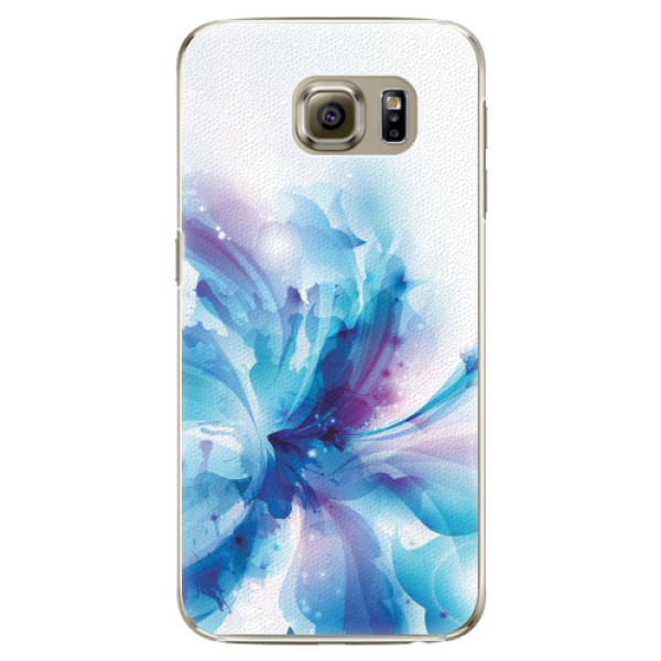 Plastové pouzdro iSaprio - Abstract Flower - Samsung Galaxy S6 Edge Plus