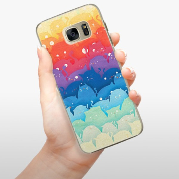 Plastové pouzdro iSaprio - Cats World - Samsung Galaxy S7