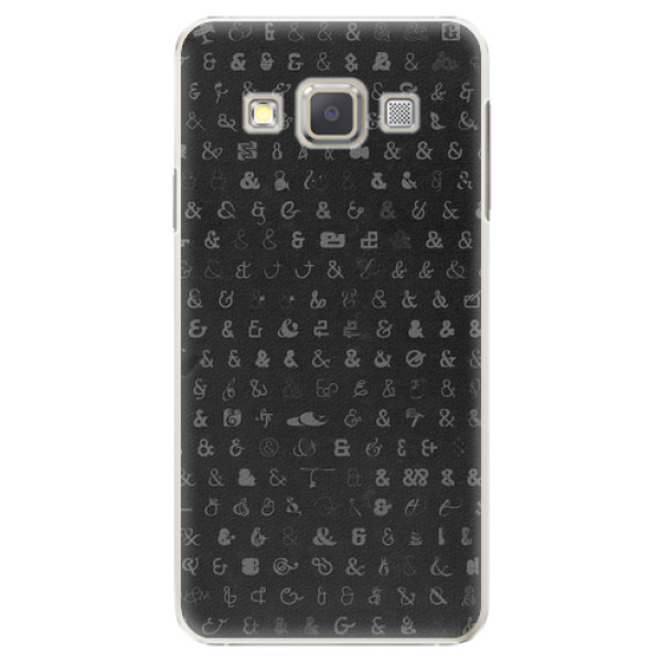 Plastové pouzdro iSaprio - Ampersand 01 - Samsung Galaxy A5