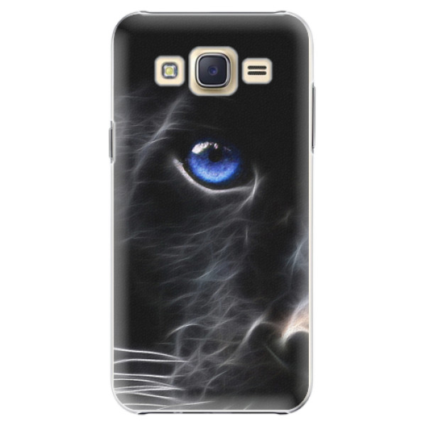 Plastové pouzdro iSaprio - Black Puma - Samsung Galaxy Core Prime