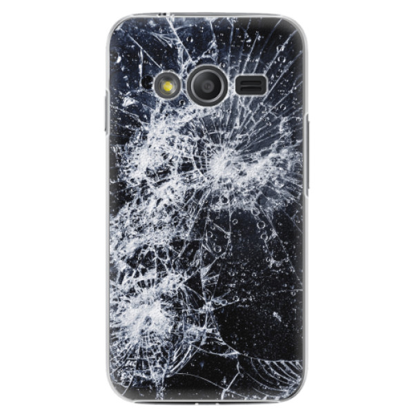 Plastové pouzdro iSaprio - Cracked - Samsung Galaxy Trend 2 Lite