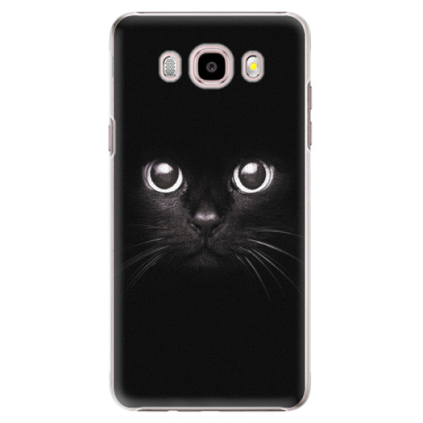Plastové pouzdro iSaprio - Black Cat - Samsung Galaxy J5 2016