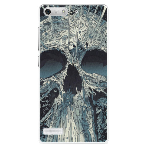 Plastové pouzdro iSaprio - Abstract Skull - Huawei Ascend G6