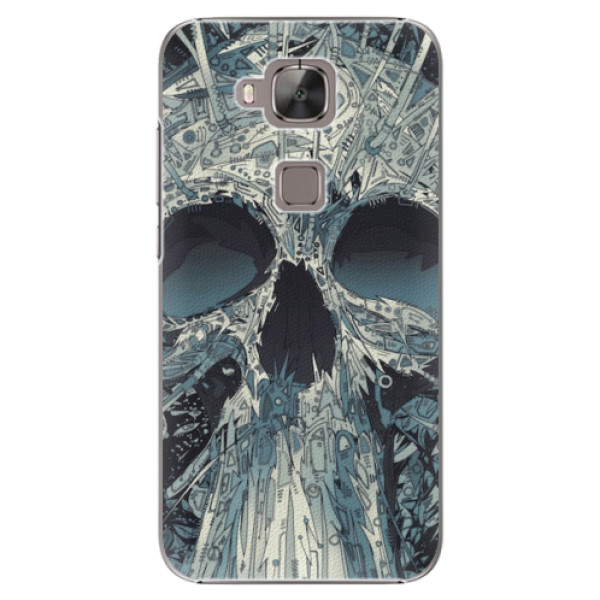 Plastové pouzdro iSaprio - Abstract Skull - Huawei Ascend G8