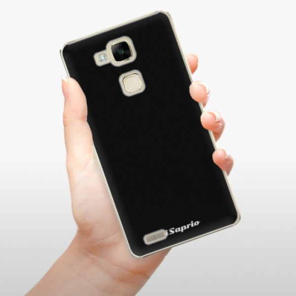 Plastové pouzdro iSaprio - 4Pure - černý - Huawei Mate7
