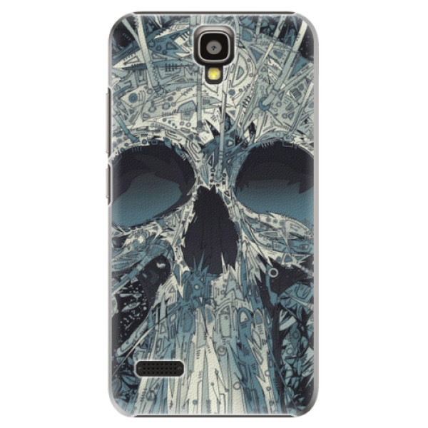 Plastové pouzdro iSaprio - Abstract Skull - Huawei Ascend Y5