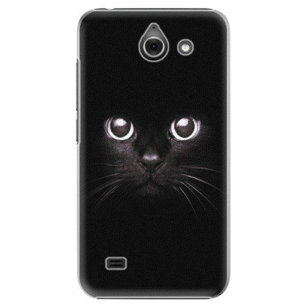 Plastové pouzdro iSaprio - Black Cat - Huawei Ascend Y550