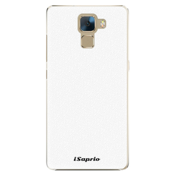 Plastové pouzdro iSaprio - 4Pure - bílý - Huawei Honor 7