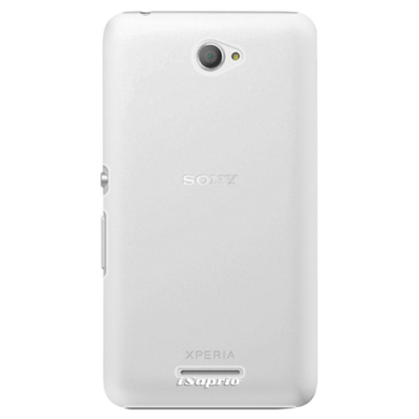 Plastové pouzdro iSaprio - 4Pure - mléčný bez potisku - Sony Xperia E4