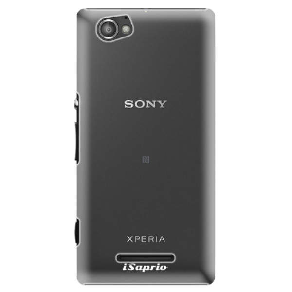 Plastové pouzdro iSaprio - 4Pure - mléčný bez potisku - Sony Xperia M