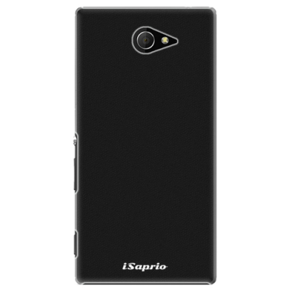 Plastové pouzdro iSaprio - 4Pure - černý - Sony Xperia M2