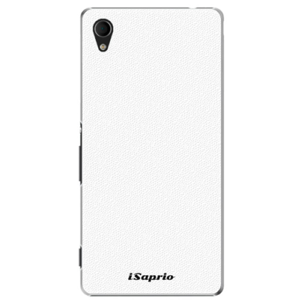 Plastové pouzdro iSaprio - 4Pure - bílý - Sony Xperia M4