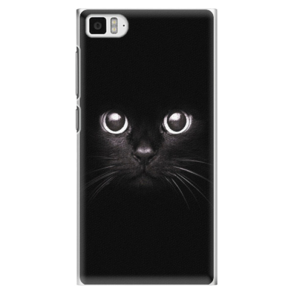 Plastové pouzdro iSaprio - Black Cat - Xiaomi Mi3