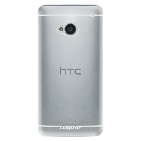 Plastové pouzdro iSaprio - 4Pure - mléčný bez potisku - HTC One M7