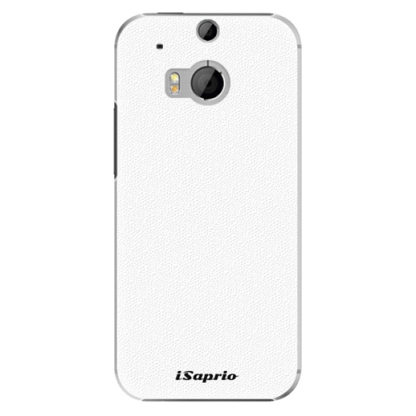 Plastové pouzdro iSaprio - 4Pure - bílý - HTC One M8