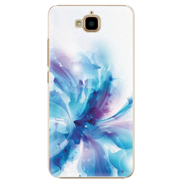 Plastové pouzdro iSaprio - Abstract Flower - Huawei Y6 Pro