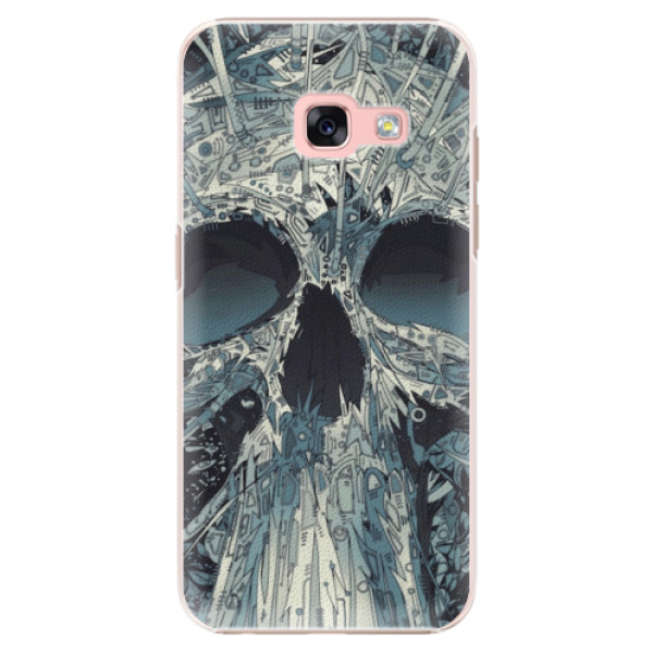 Plastové pouzdro iSaprio - Abstract Skull - Samsung Galaxy A3 2017