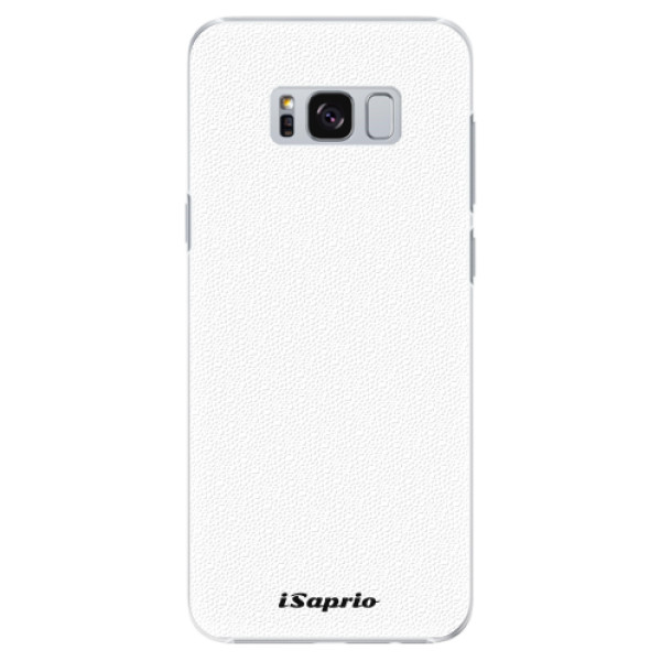 Plastové pouzdro iSaprio - 4Pure - bílý - Samsung Galaxy S8