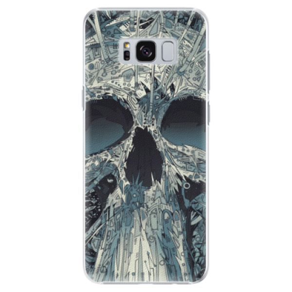 Plastové pouzdro iSaprio - Abstract Skull - Samsung Galaxy S8 Plus