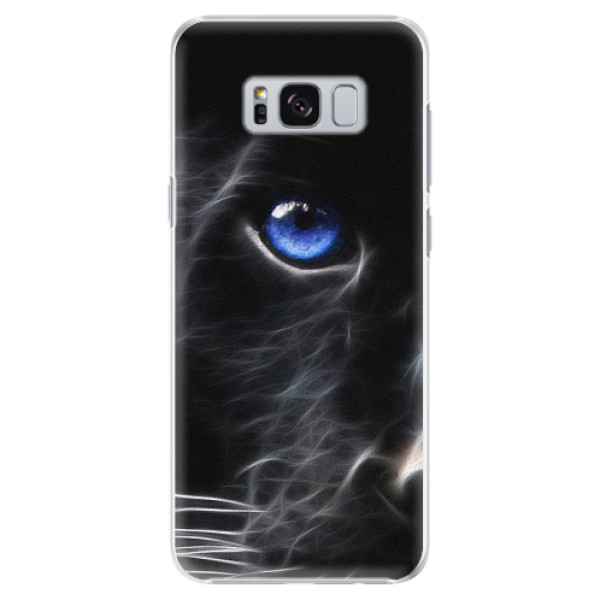Plastové pouzdro iSaprio - Black Puma - Samsung Galaxy S8 Plus