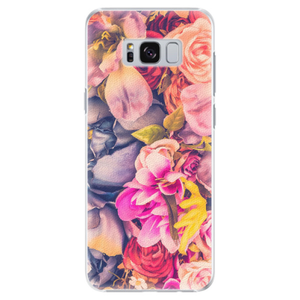 Plastové pouzdro iSaprio - Beauty Flowers - Samsung Galaxy S8 Plus