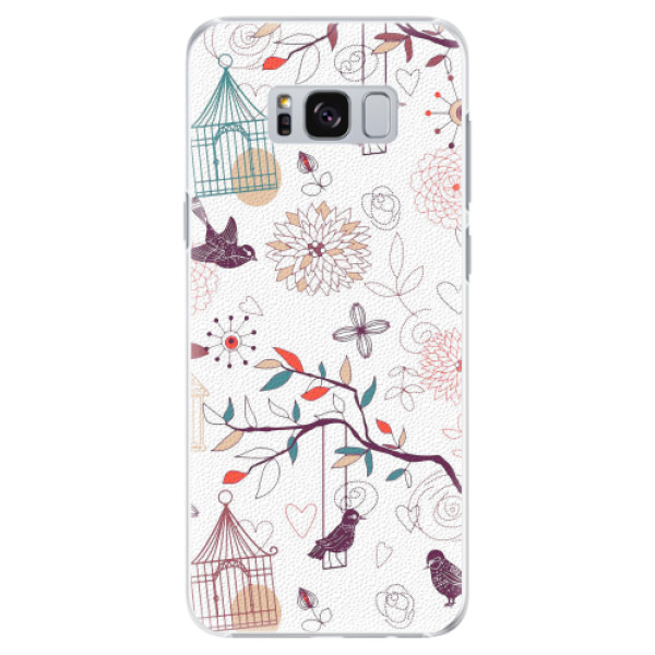 Plastové pouzdro iSaprio - Birds - Samsung Galaxy S8 Plus