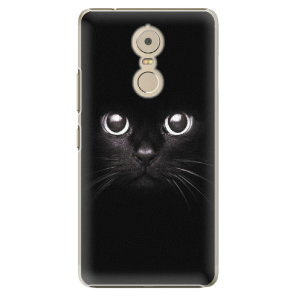 Plastové pouzdro iSaprio - Black Cat - Lenovo K6 Note