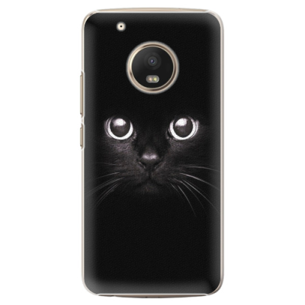 Plastové pouzdro iSaprio - Black Cat - Lenovo Moto G5 Plus