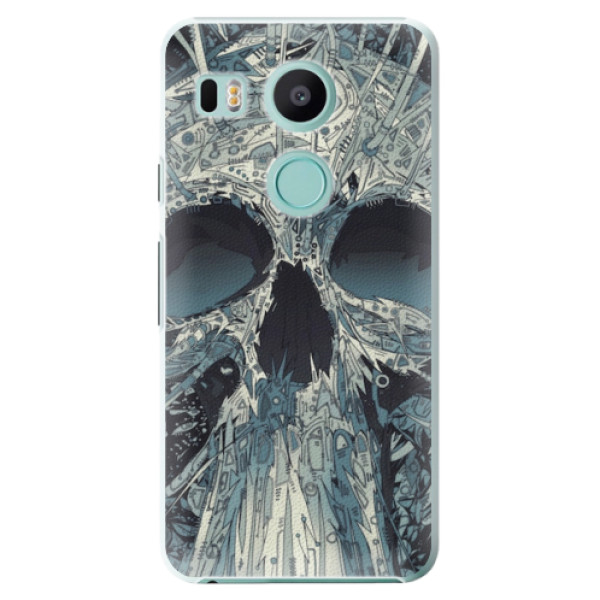 Plastové pouzdro iSaprio - Abstract Skull - LG Nexus 5X