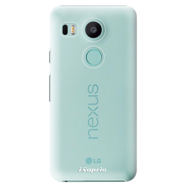 Plastové pouzdro iSaprio - 4Pure - mléčný bez potisku - LG Nexus 5X