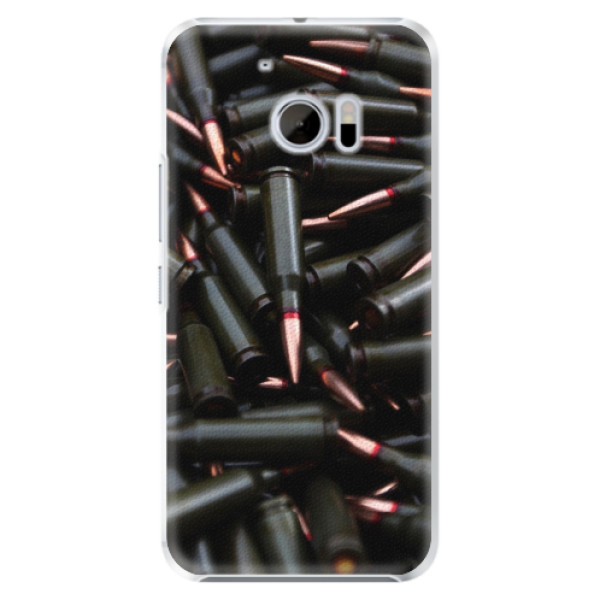 Plastové pouzdro iSaprio - Black Bullet - HTC 10