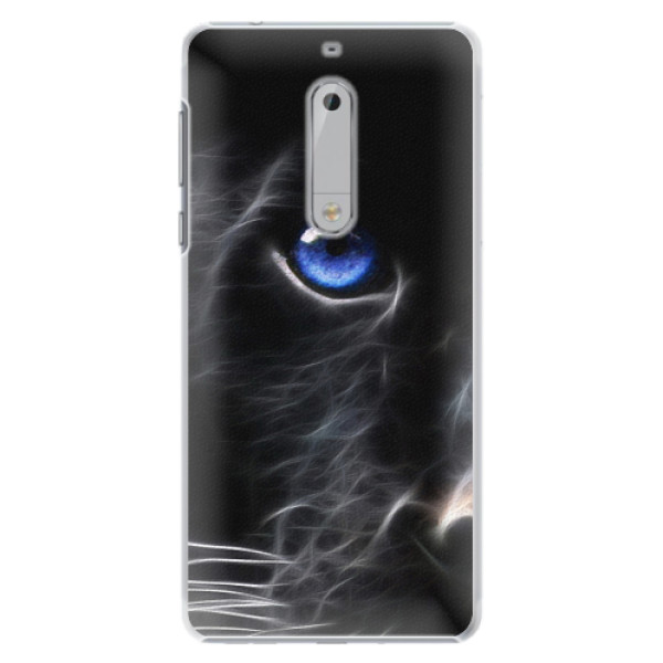 Plastové pouzdro iSaprio - Black Puma - Nokia 5