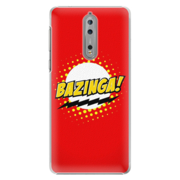 Plastové pouzdro iSaprio - Bazinga 01 - Nokia 8