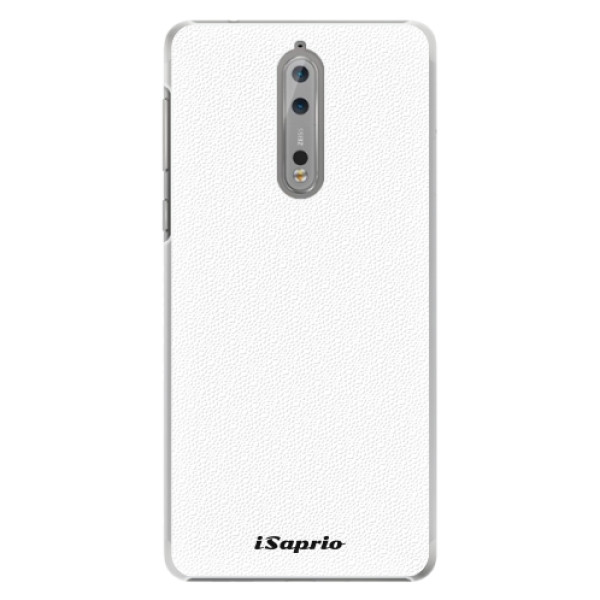 Plastové pouzdro iSaprio - 4Pure - bílý - Nokia 8