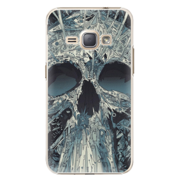 Plastové pouzdro iSaprio - Abstract Skull - Samsung Galaxy J1 2016