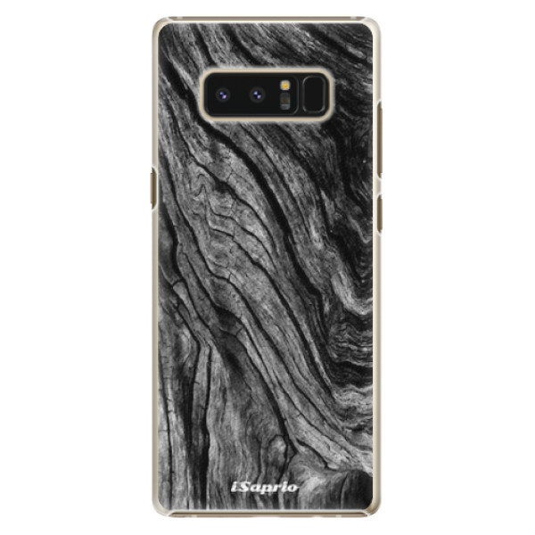 Plastové pouzdro iSaprio - Burned Wood - Samsung Galaxy Note 8