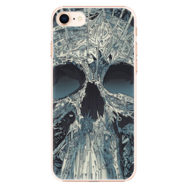 Plastové pouzdro iSaprio - Abstract Skull - iPhone 8