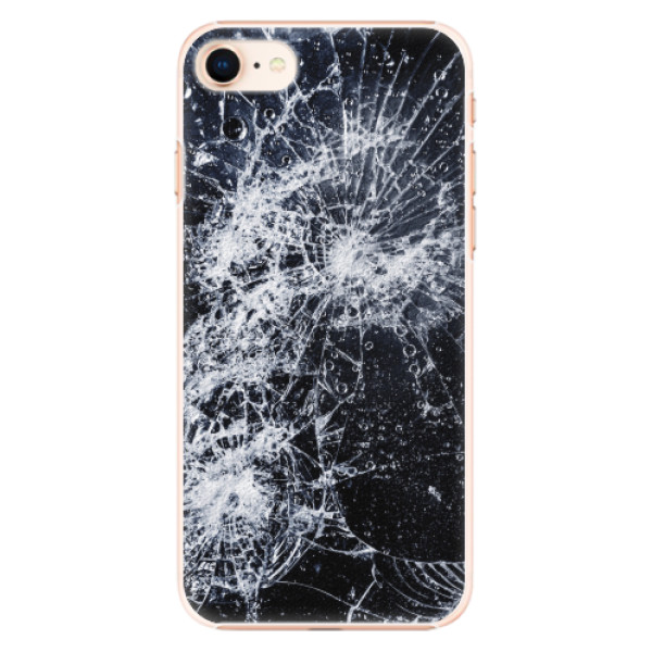 Plastové pouzdro iSaprio - Cracked - iPhone 8
