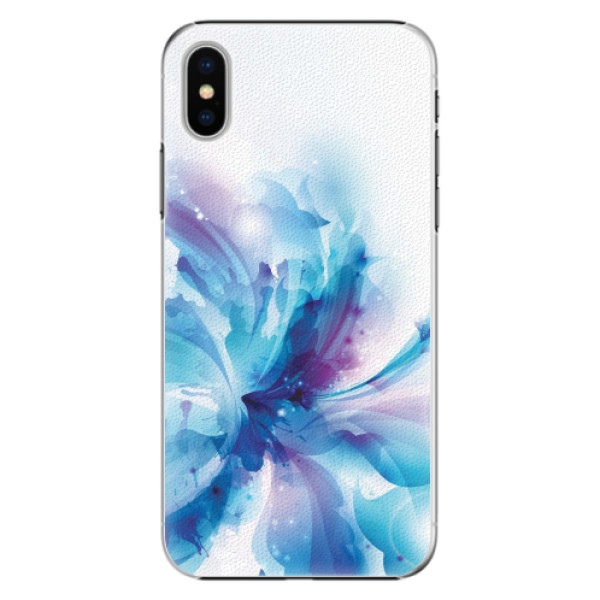 Plastové pouzdro iSaprio - Abstract Flower - iPhone X