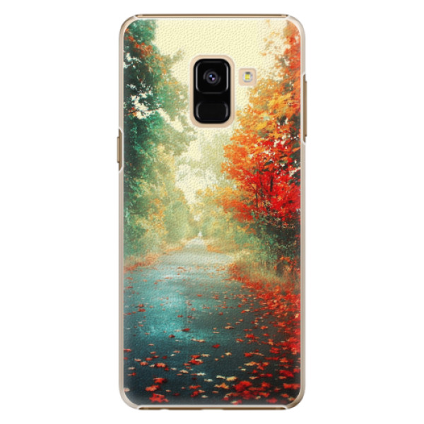 Plastové pouzdro iSaprio - Autumn 03 - Samsung Galaxy A8 2018