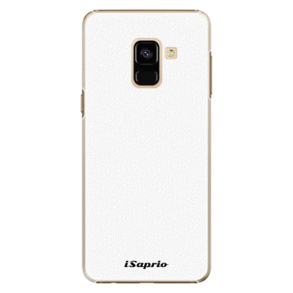 Plastové pouzdro iSaprio - 4Pure - bílý - Samsung Galaxy A8 2018
