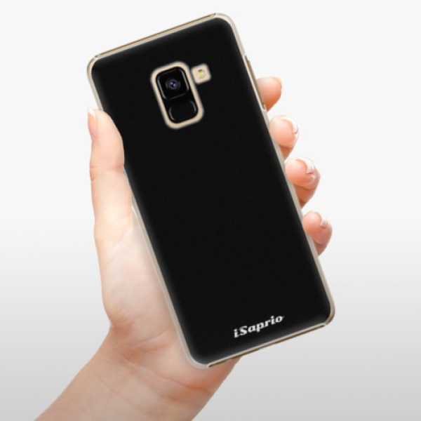 Plastové pouzdro iSaprio - 4Pure - černý - Samsung Galaxy A8 2018