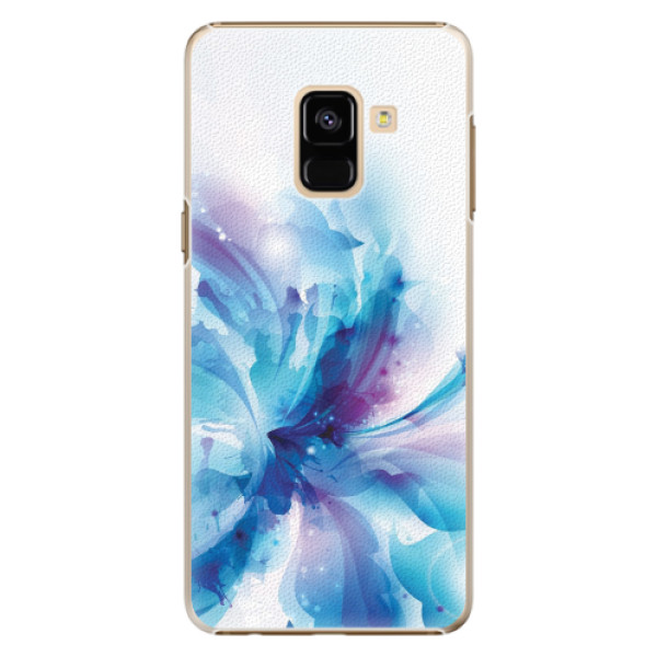 Plastové pouzdro iSaprio - Abstract Flower - Samsung Galaxy A8 2018