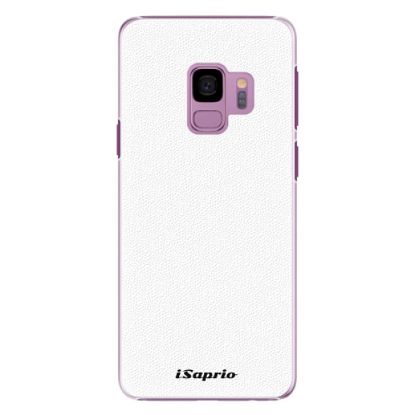 Plastové pouzdro iSaprio - 4Pure - bílý - Samsung Galaxy S9