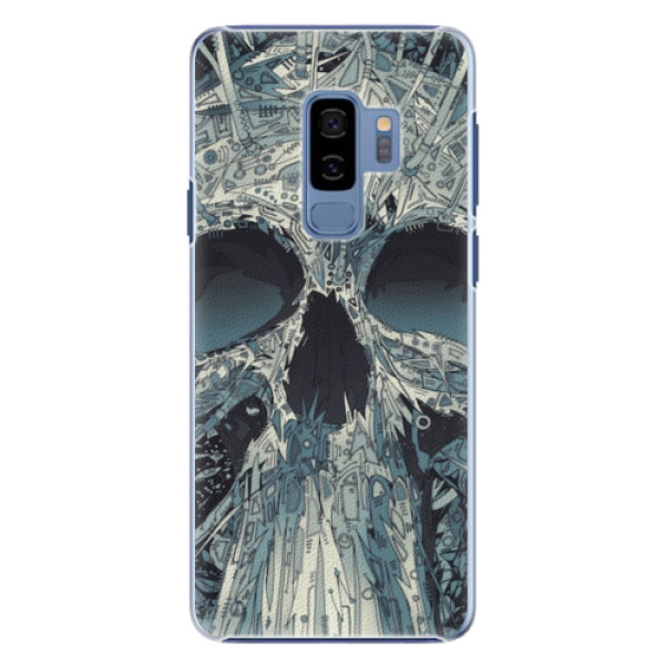 Plastové pouzdro iSaprio - Abstract Skull - Samsung Galaxy S9 Plus
