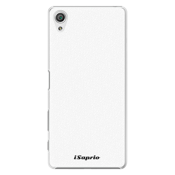 Plastové pouzdro iSaprio - 4Pure - bílý - Sony Xperia X