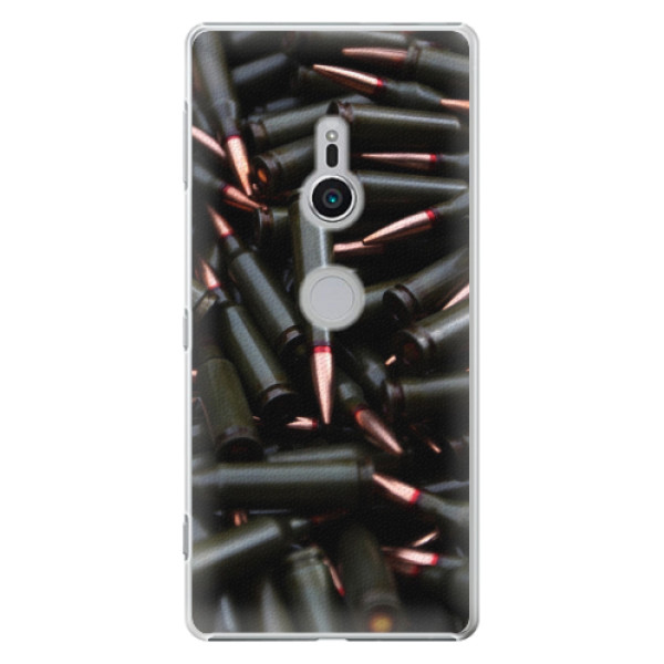 Plastové pouzdro iSaprio - Black Bullet - Sony Xperia XZ2