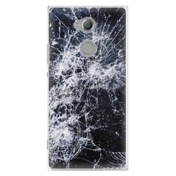 Plastové pouzdro iSaprio - Cracked - Sony Xperia XA2 Ultra