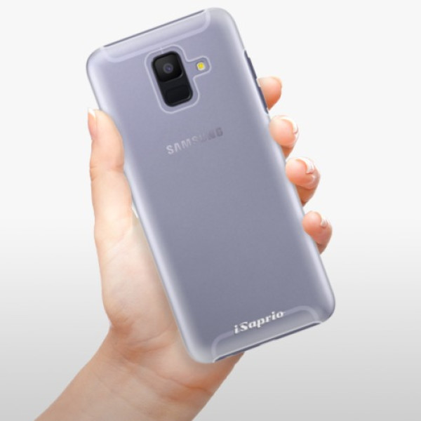 Plastové pouzdro iSaprio - 4Pure - mléčný bez potisku - Samsung Galaxy A6